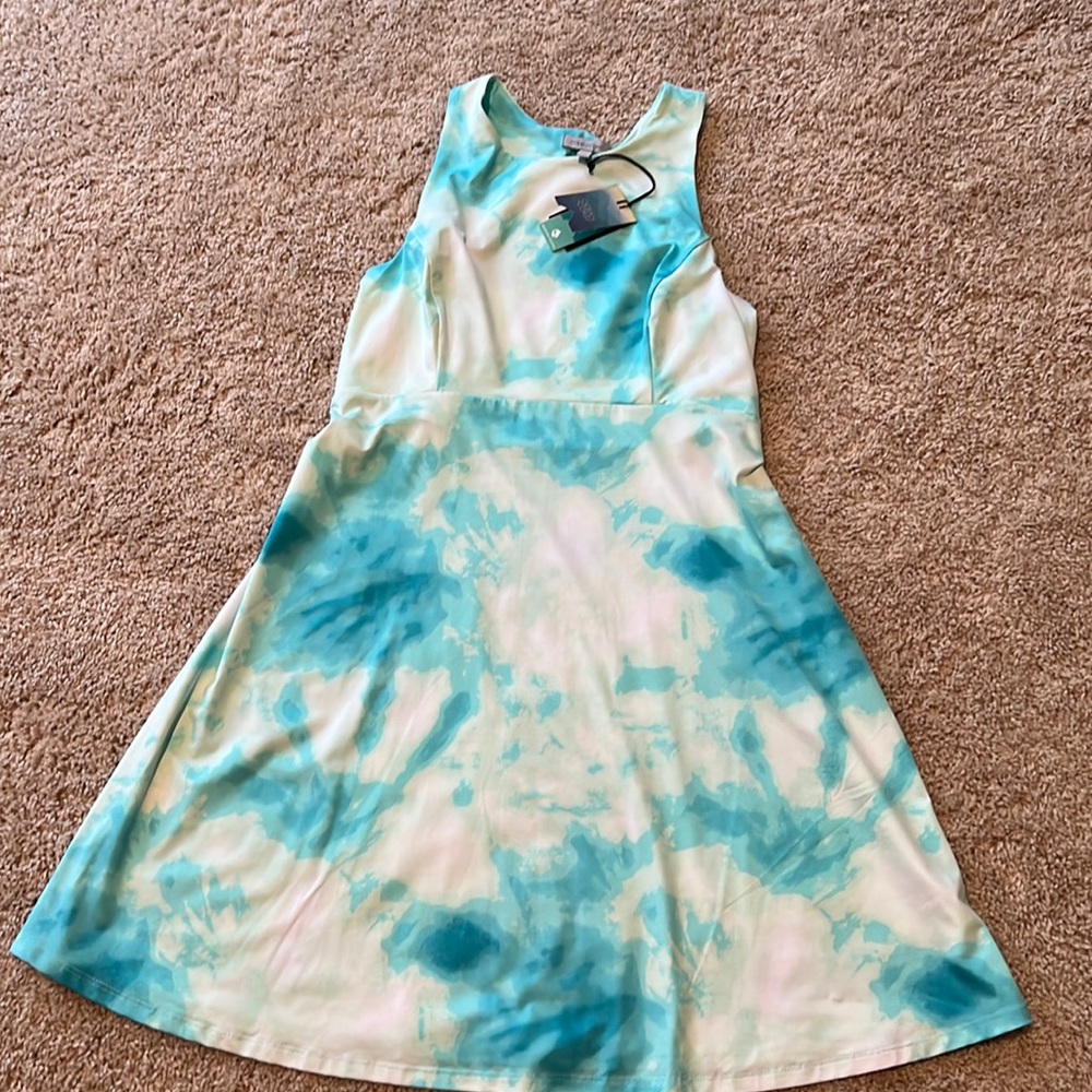 Ocean + Coast Tie Dye Dress M Teen Size